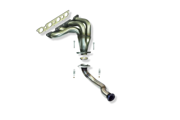 COLECTOR DE ESCAPE DEPORTIVO TUBULAR INOXIDABLE:RENAULT CLIO I
