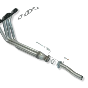COLECTOR DE ESCAPE DEPORTIVO TUBULAR INOXIDABLE:SEAT MALAGA / SEAT RONDA / SEAT IBIZA