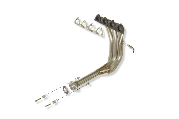 COLECTOR DE ESCAPE DEPORTIVO TUBULAR INOXIDABLE:HONDA CIVIC / ROVER 216I / ROVER 416I / HONDA CIVIC V