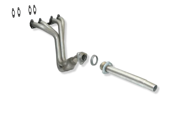 COLECTOR DE ESCAPE DEPORTIVO TUBULAR INOXIDABLE:VW GOLF I / VW JETTA / VW SCIROCCO / VW GOLF I RABBIT