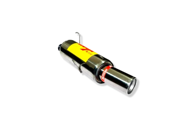 ESCAPE TRASERO INOXIDABLE:PEUGEOT 206 / PEUGEOT 206 CC 1Ø101
