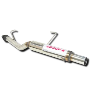 ESCAPE TRASERO INOXIDABLE GRUPO-N USO EXCLUSIVO PARA COMPETICIÓN:HONDA PRELUDE 1Ø50