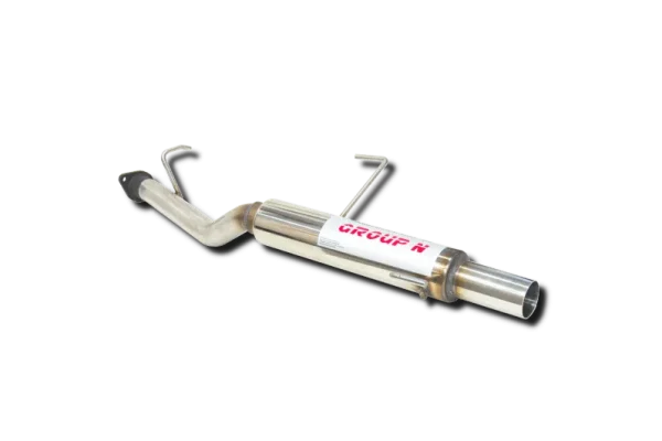 ESCAPE TRASERO INOXIDABLE GRUPO-N USO EXCLUSIVO PARA COMPETICIÓN:HONDA PRELUDE 1Ø50