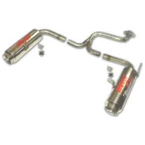 ESCAPE TRASERO INOXIDABLE NO HOMOLOGADO:TOYOTA CELICA 1 tipo moto por cada lado