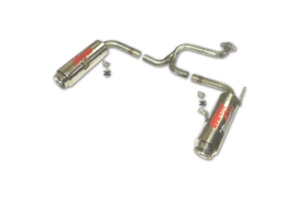ESCAPE TRASERO INOXIDABLE NO HOMOLOGADO:TOYOTA CELICA 1 tipo moto por cada lado