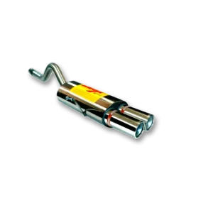 ESCAPE TRASERO INOXIDABLE NO HOMOLOGADO:RENAULT CLIO II / RENAULT CLIO II 2Ø85