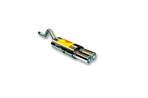 ESCAPE TRASERO INOXIDABLE NO HOMOLOGADO:RENAULT CLIO II / RENAULT CLIO II 2Ø85