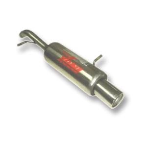 ESCAPE TRASERO INOXIDABLE NO HOMOLOGADO:CITROËN C2 / CITROËN C3 1Ø101