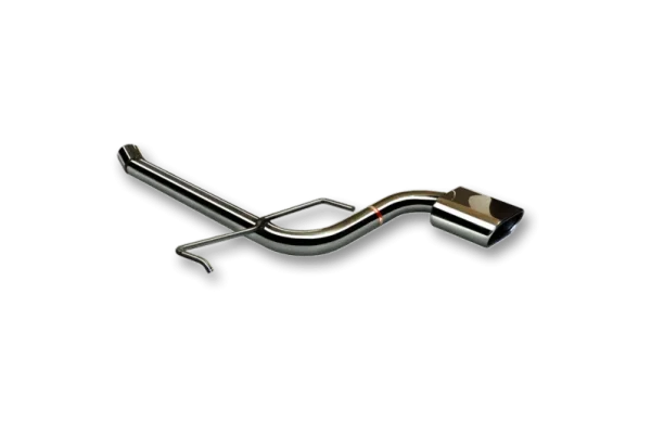 ESCAPE TRASERO INOXIDABLE NO HOMOLOGADO:OPEL ASTRA H 1 OVAL CENTRAL SIN SILENCIADOR