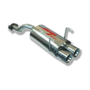 ESCAPE TRASERO INOXIDABLE NO HOMOLOGADO:HONDA CIVIC 2Ø85