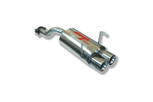 ESCAPE TRASERO INOXIDABLE NO HOMOLOGADO:HONDA CIVIC 2Ø85