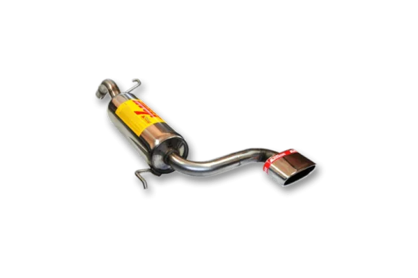 ESCAPE TRASERO INOXIDABLE NO HOMOLOGADO:FIAT PUNTO II 1 OVAL