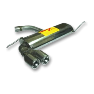 ESCAPE TRASERO INOXIDABLE NO HOMOLOGADO:VOLKSWAGEN GOLF V / AUDI A3 / SEAT LEON / VOLKSWAGEN GOLF VI / VOLKSWAGEN SCIROCCO 2Ø73