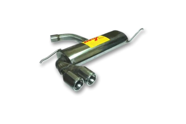 ESCAPE TRASERO INOXIDABLE NO HOMOLOGADO:VOLKSWAGEN GOLF V / AUDI A3 / SEAT LEON / VOLKSWAGEN GOLF VI / VOLKSWAGEN SCIROCCO 2Ø73