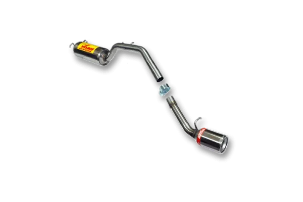 ESCAPE TRASERO INOXIDABLE NO HOMOLOGADO:MAZDA 3 1Ø101