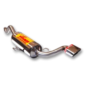ESCAPE TRASERO INOXIDABLE NO HOMOLOGADO:FIAT PUNTO II 1 OVAL