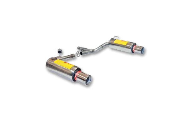 ESCAPE TRASERO INOXIDABLE NO HOMOLOGADO:HONDA ACCORD 1Ø101 POR CADA LADO