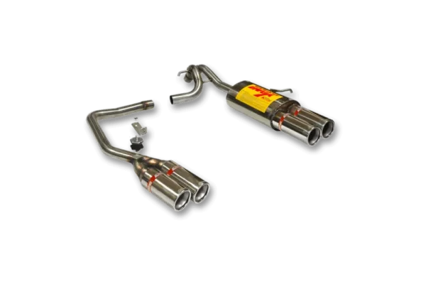 ESCAPE TRASERO INOXIDABLE NO HOMOLOGADO:PEUGEOT 207 RC 2Ø85 POR CADA LADO