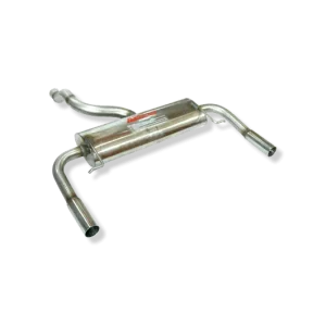 ESCAPE TRASERO INOXIDABLE NO HOMOLOGADO:RENAULT CLIO III SPORT / RENAULT CLIO I 1Ø85 POR CADA LADO