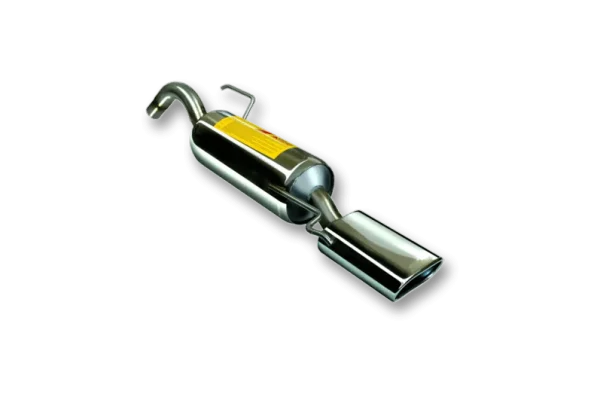 ESCAPE TRASERO INOXIDABLE NO HOMOLOGADO:FIAT GRANDE PUNTO 1 OVAL