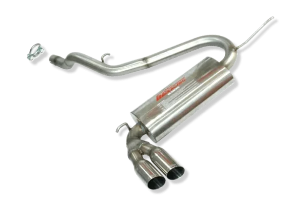 ESCAPE TRASERO INOXIDABLE NO HOMOLOGADO:SEAT LEON 2Ø85