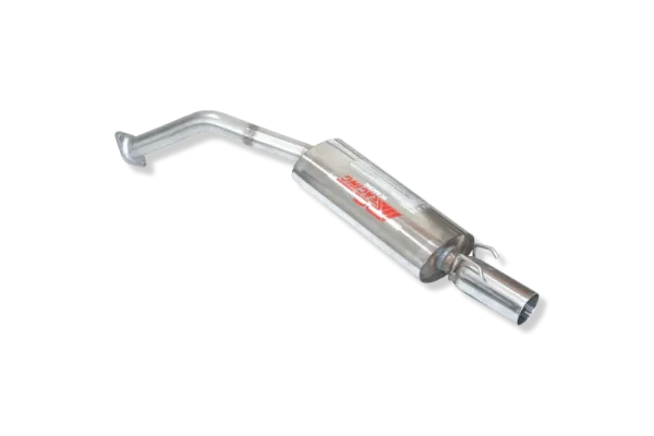 ESCAPE TRASERO INOXIDABLE NO HOMOLOGADO:RENAULT SUPER 5 1Ø73