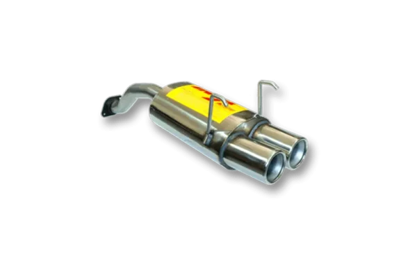 ESCAPE TRASERO INOXIDABLE NO HOMOLOGADO:HONDA CIVIC 2Ø85