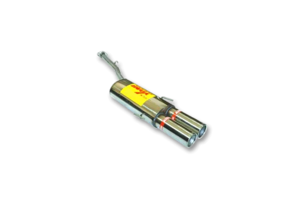 ESCAPE TRASERO INOXIDABLE NO HOMOLOGADO:BMW 316I / BMW 318I 2Ø85
