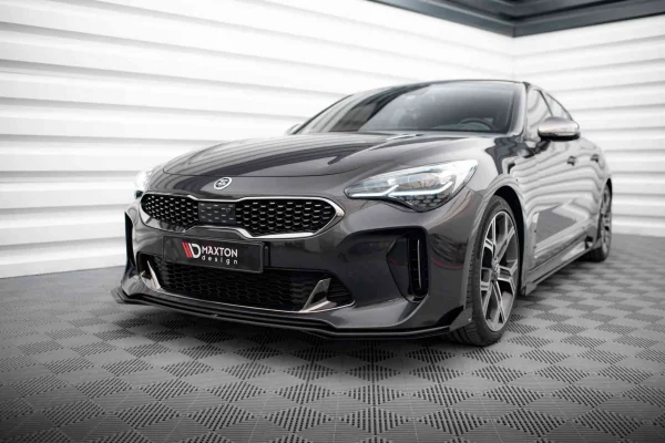Divisor delantero Street Pro + aletas para Kia Stinger GT / GT-Line / Standard Mk1 - Imagen 2