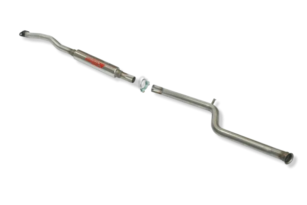 TRAMO INTERMEDIO INOXIDABLE CON SILENCIADOR NO HOMOLOGADO:CITROËN SAXO / PEUGEOT 106