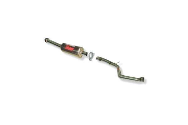 TRAMO INTERMEDIO INOXIDABLE CON SILENCIADOR NO HOMOLOGADO:PEUGEOT 206