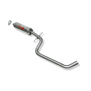 TRAMO INTERMEDIO INOXIDABLE CON SILENCIADOR NO HOMOLOGADO:SEAT ALTEA / VOLKSWAGEN GOLF V / AUDI A3 / SEAT LEON