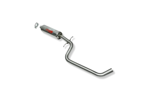 TRAMO INTERMEDIO INOXIDABLE CON SILENCIADOR NO HOMOLOGADO:SEAT ALTEA / VOLKSWAGEN GOLF V / AUDI A3 / SEAT LEON