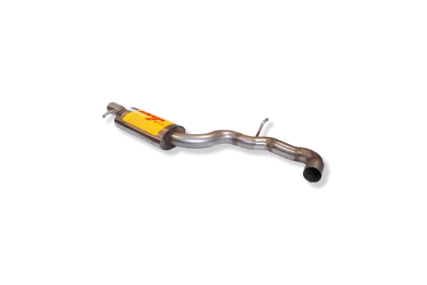 TRAMO INTERMEDIO INOXIDABLE CON SILENCIADOR NO HOMOLOGADO:VOLKSWAGEN GOLF V / AUDI TT S / VOLKSWAGEN GOLF VI R / AUDI A3