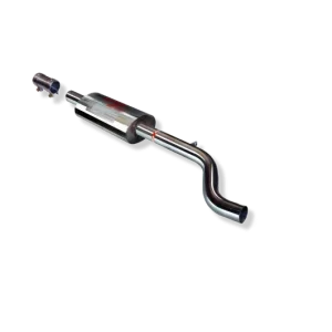 TRAMO INTERMEDIO INOXIDABLE CON SILENCIADOR NO HOMOLOGADO:RENAULT CLIO III SPORT / RENAULT CLIO I