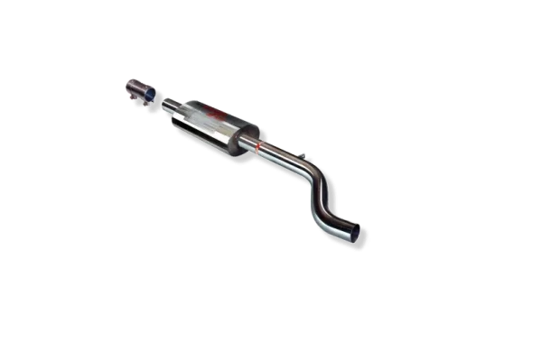 TRAMO INTERMEDIO INOXIDABLE CON SILENCIADOR NO HOMOLOGADO:RENAULT CLIO III SPORT / RENAULT CLIO I