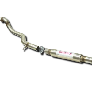 TRAMO INTERMEDIO INOXIDABLE CON SILENCIADOR NO HOMOLOGADO:PEUGEOT 206 RC