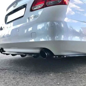 Splitter trasero Lexus GS 300 Mk3 Facelift (con barras verticales)
