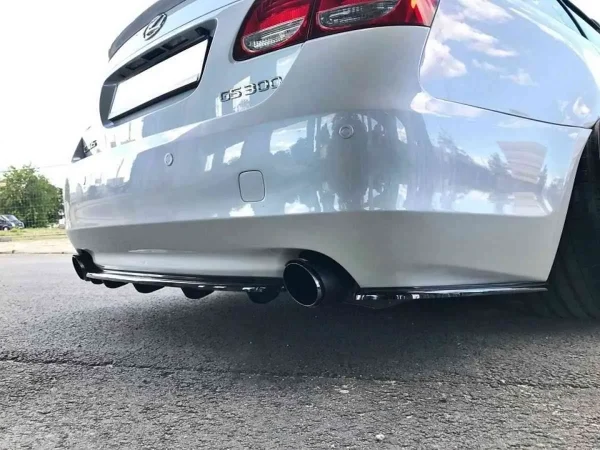 Splitter trasero Lexus GS 300 Mk3 Facelift (con barras verticales)