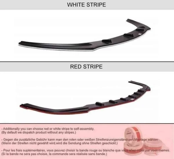 DIVISOR DELANTERO V.2 Kia Stinger GT / GT-Line / Standard Mk1 - Imagen 4