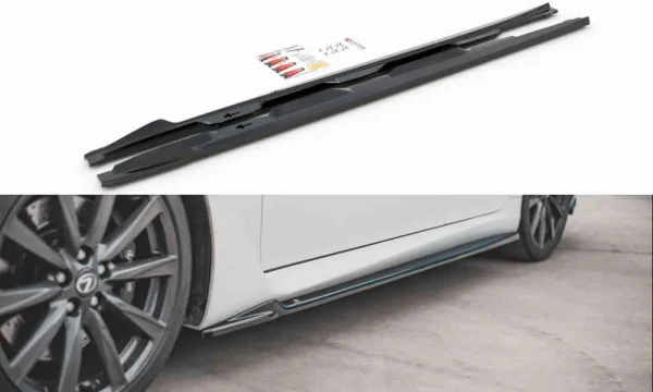 Difusores de faldones laterales Lexus IS F Mk2