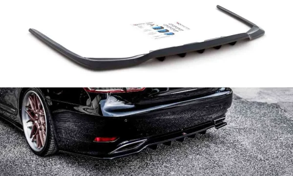 Splitter trasero (con barras verticales) Leuxs LS Mk4 Facelift