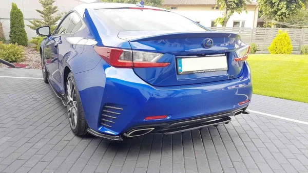 Splitter Trasero (CON BARRAS VERTICALES) Lexus Rc - Imagen 4