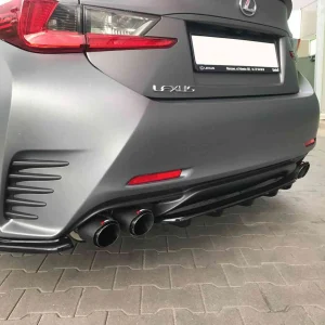 Splitter Trasero (CON BARRAS VERTICALES) Lexus Rc