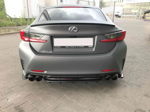 Splitter Trasero (CON BARRAS VERTICALES) Lexus Rc - Imagen 2