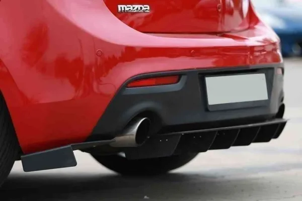 DIFUSOR TRASERO MAZDA 3 MK2 MPS - Imagen 2