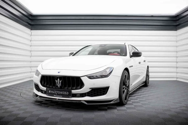 Splitter delantero V.1 Maserati Ghibli Mk3 Facelift - Imagen 3