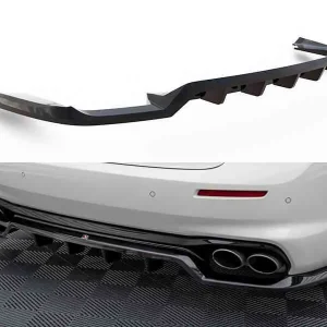 Splitter trasero (con barras verticales) Maserati Ghibli Mk3 Facelift