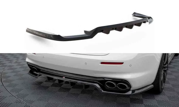 Splitter trasero (con barras verticales) Maserati Ghibli Mk3 Facelift