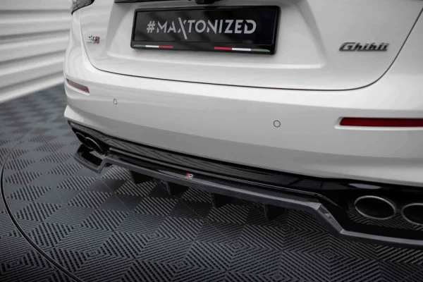 Splitter trasero (con barras verticales) Maserati Ghibli Mk3 Facelift - Imagen 3